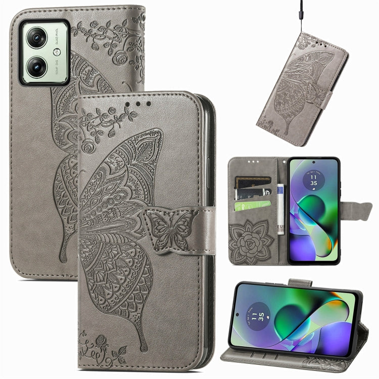 Butterfly Love Flower Embossed Leather Phone Case, Series 3 My Store