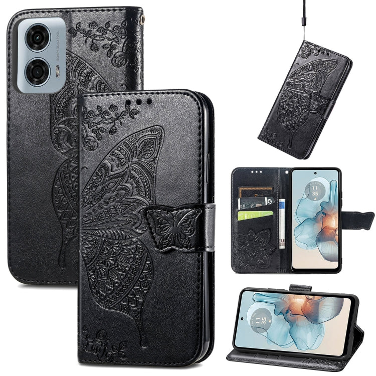 Butterfly Love Flower Embossed Leather Phone Case, Series 1 My Store