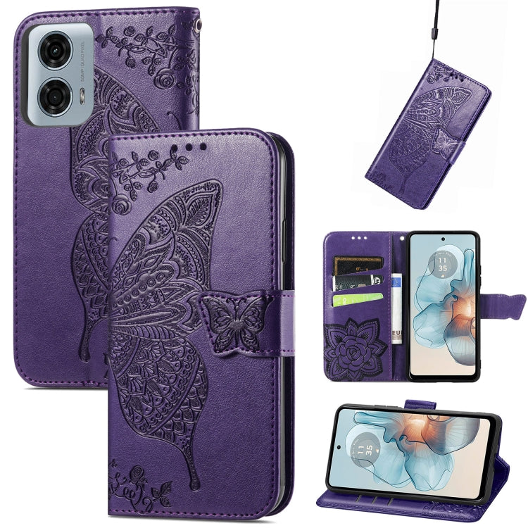 Butterfly Love Flower Embossed Leather Phone Case, Series 1 My Store