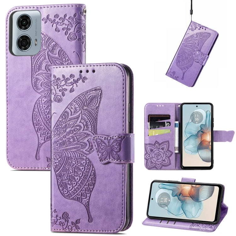 Butterfly Love Flower Embossed Leather Phone Case, Series 1 My Store