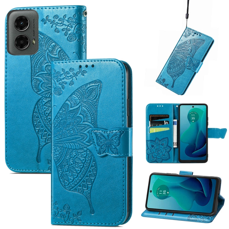 Butterfly Love Flower Embossed Leather Phone Case, Series 2 My Store