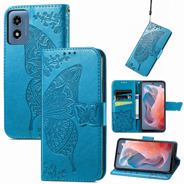 Butterfly Love Flower Embossed Leather Phone Case, Series 1 My Store