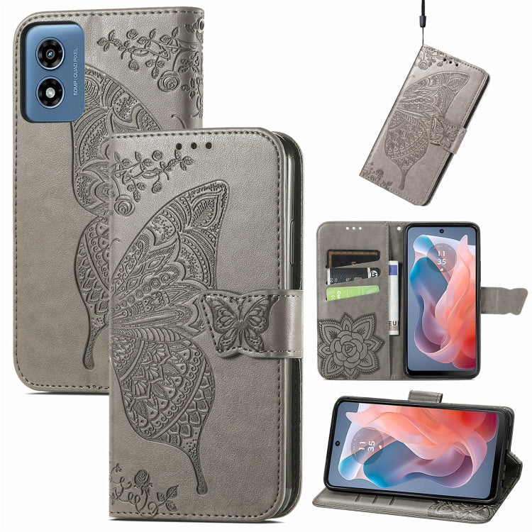 Butterfly Love Flower Embossed Leather Phone Case, Series 1 My Store