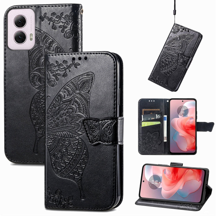 Butterfly Love Flower Embossed Leather Phone Case, Series 2 My Store