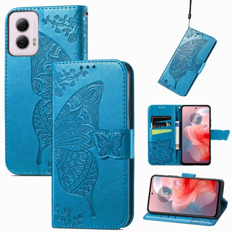 Butterfly Love Flower Embossed Leather Phone Case, Series 2 My Store