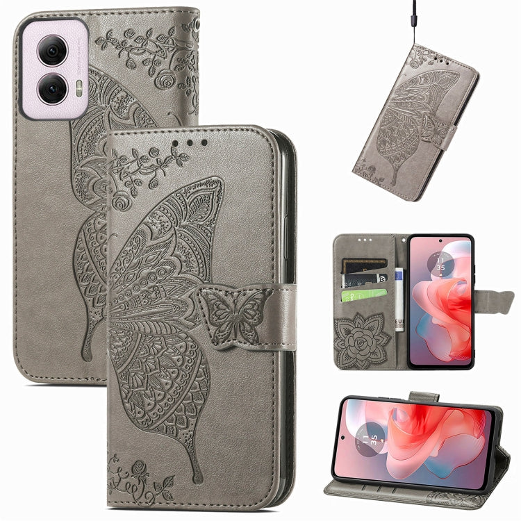 Butterfly Love Flower Embossed Leather Phone Case, Series 2 My Store