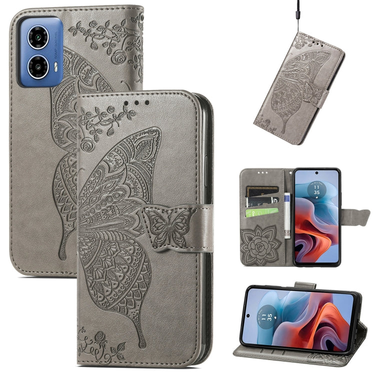 Butterfly Love Flower Embossed Leather Phone Case, Series 2 My Store