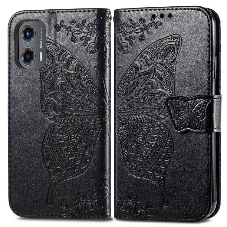 Butterfly Love Flower Embossed Leather Phone Case, Series 3 My Store