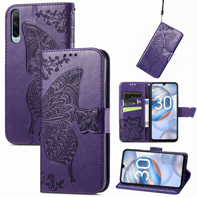 Butterfly Love Flower Embossed Leather Phone Case, Series 1 My Store