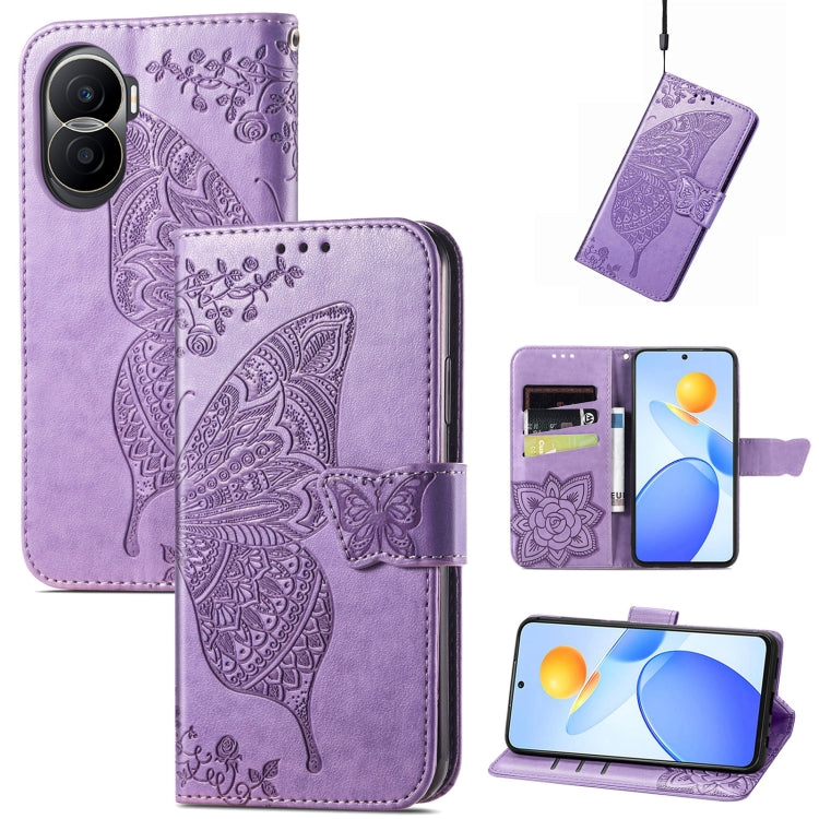 Butterfly Love Flower Embossed Leather Phone Case, Series 1 My Store