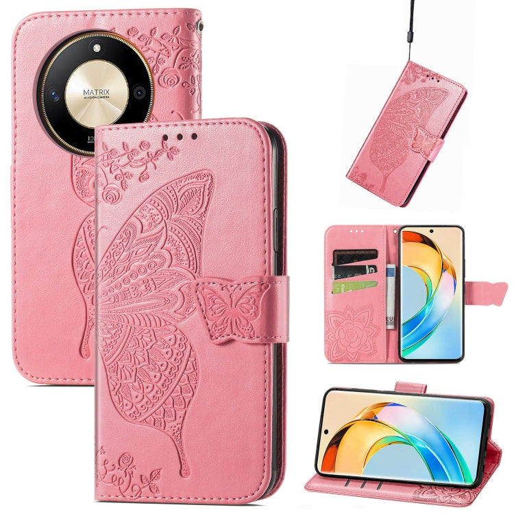 Butterfly Love Flower Embossed Leather Phone Case, Series 2 My Store