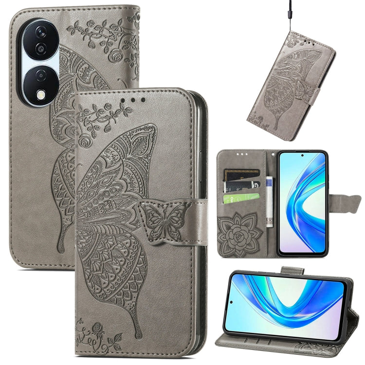 Butterfly Love Flower Embossed Leather Phone Case, Series 1 My Store