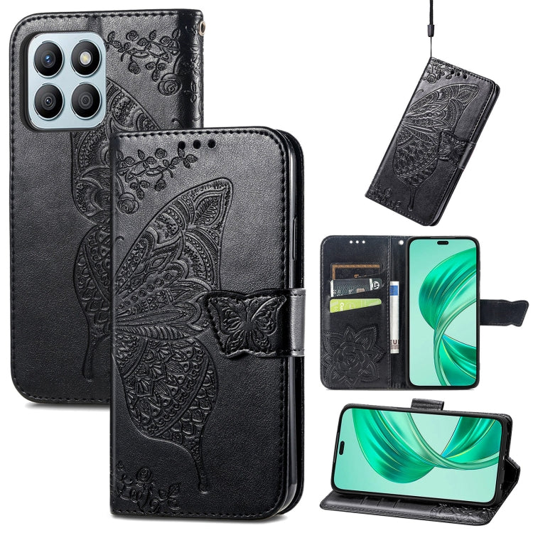 Butterfly Love Flower Embossed Leather Phone Case, Series 2 My Store