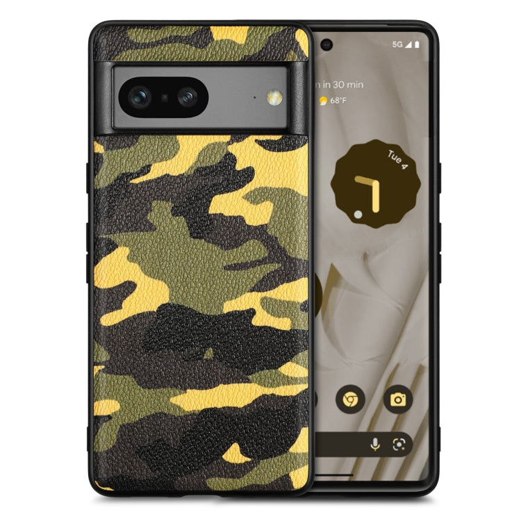 Camouflage Leather Back Cover Phone Case My Store