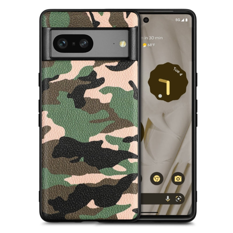 Camouflage Leather Back Cover Phone Case My Store