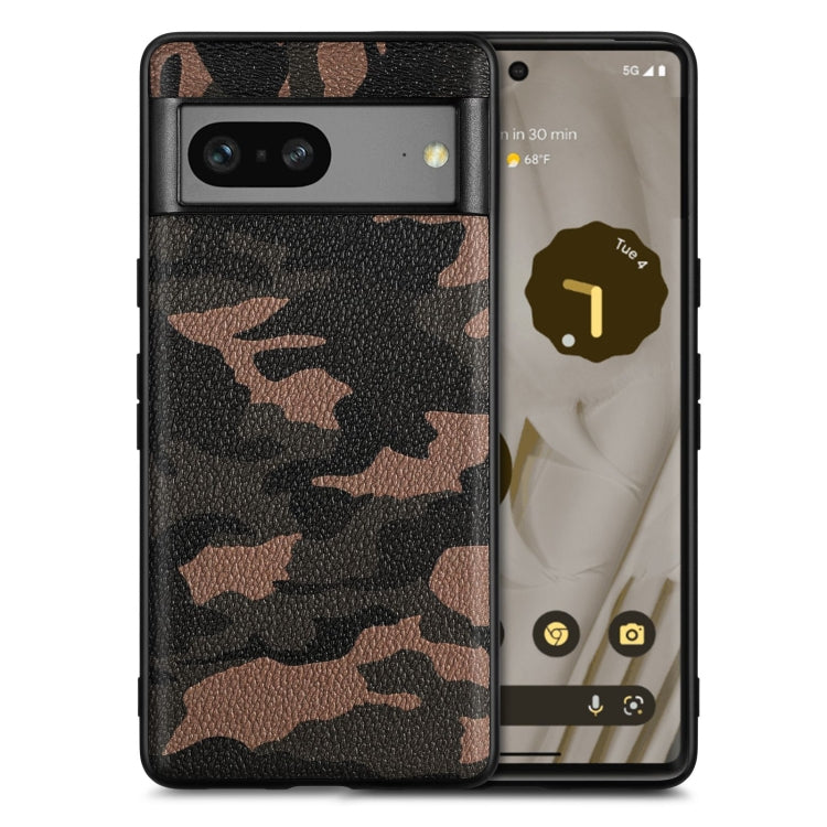 Camouflage Leather Back Cover Phone Case My Store