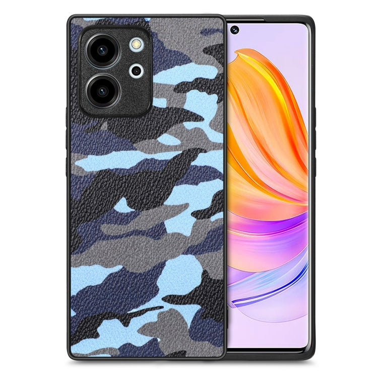 Camouflage Leather Back Cover Phone Case