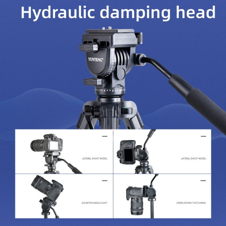 YUNTENG VCT-6006 Professional Hydraulic Head Aluminum Tripod My Store