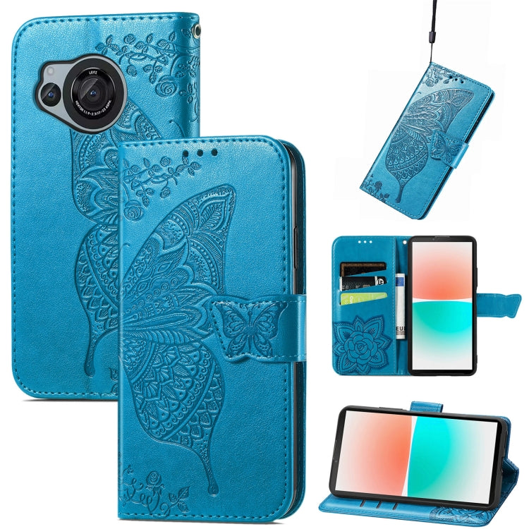 Butterfly Love Flower Embossed Leather Phone Case My Store