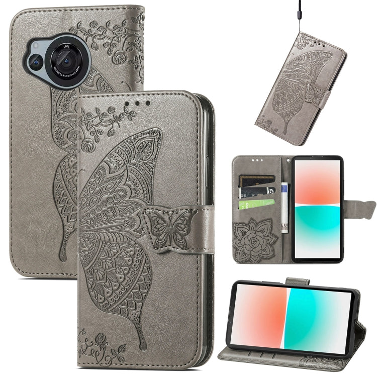 Butterfly Love Flower Embossed Leather Phone Case My Store