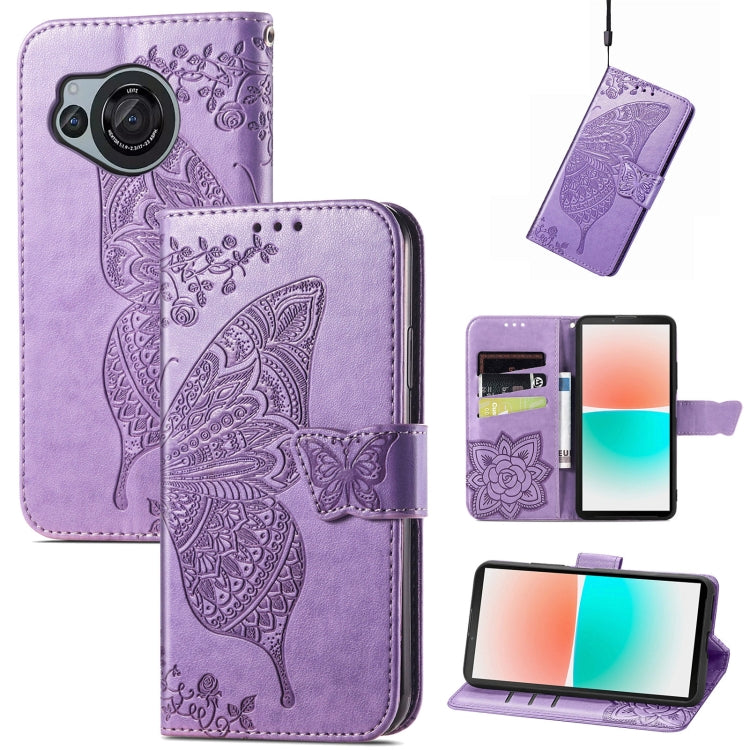 Butterfly Love Flower Embossed Leather Phone Case My Store