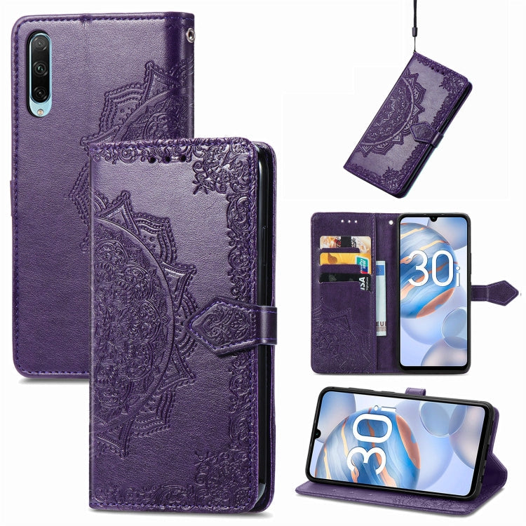 Mandala Flower Embossed Leather Phone Case, Series 1 My Store