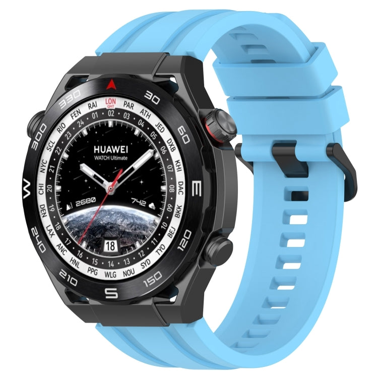 Long & Short Sports Solid Color Silicone Watch Band Set, Series 3