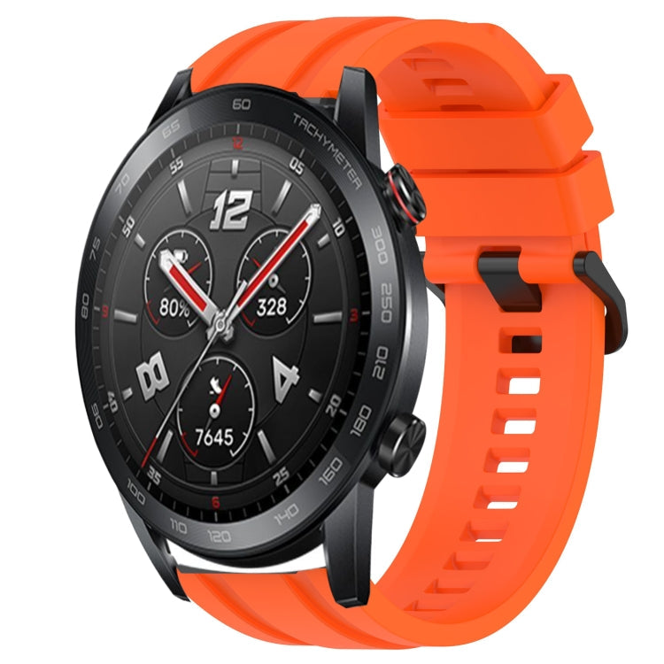 Long & Short Sports Solid Color Silicone Watch Band Set, Series 2