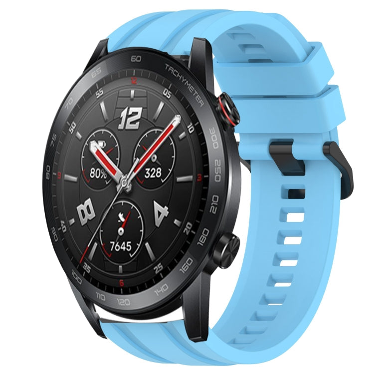 Long & Short Sports Solid Color Silicone Watch Band Set, Series 2