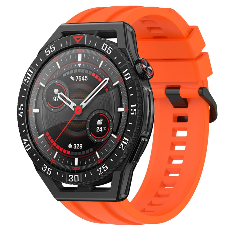 Long & Short Sports Solid Color Silicone Watch Band Set, Series 4