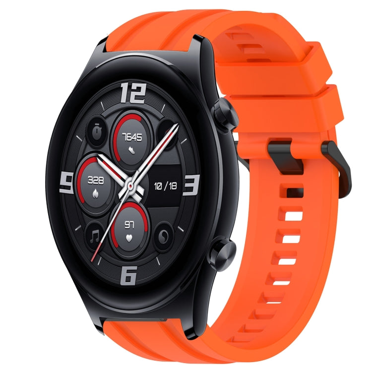 Long & Short Sports Solid Color Silicone Watch Band Set, Series 1