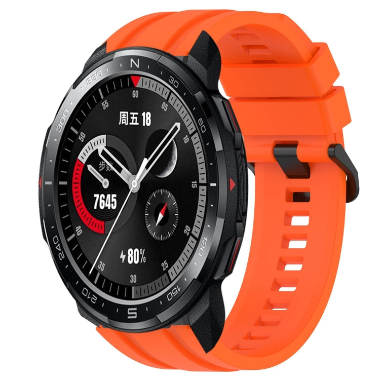 Long & Short Sports Solid Color Silicone Watch Band Set, Series 2