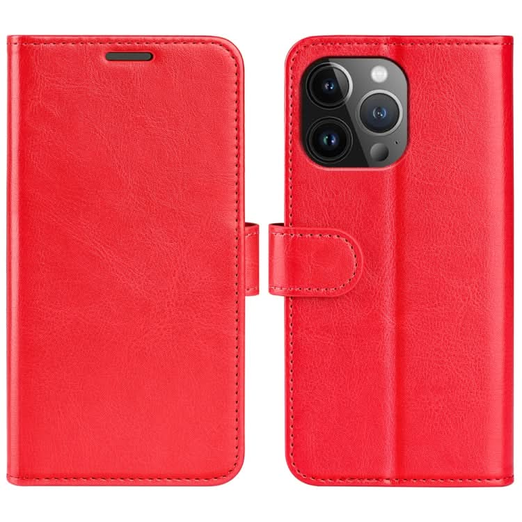 R64 Texture Horizontal Flip Leather Phone Case, Series 1