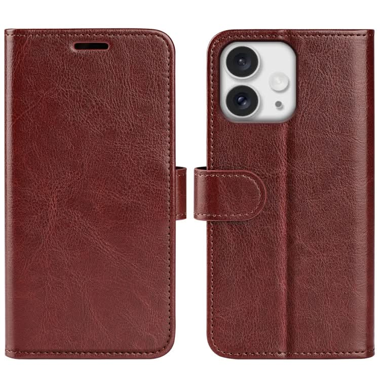 R64 Texture Horizontal Flip Leather Phone Case, Series 1