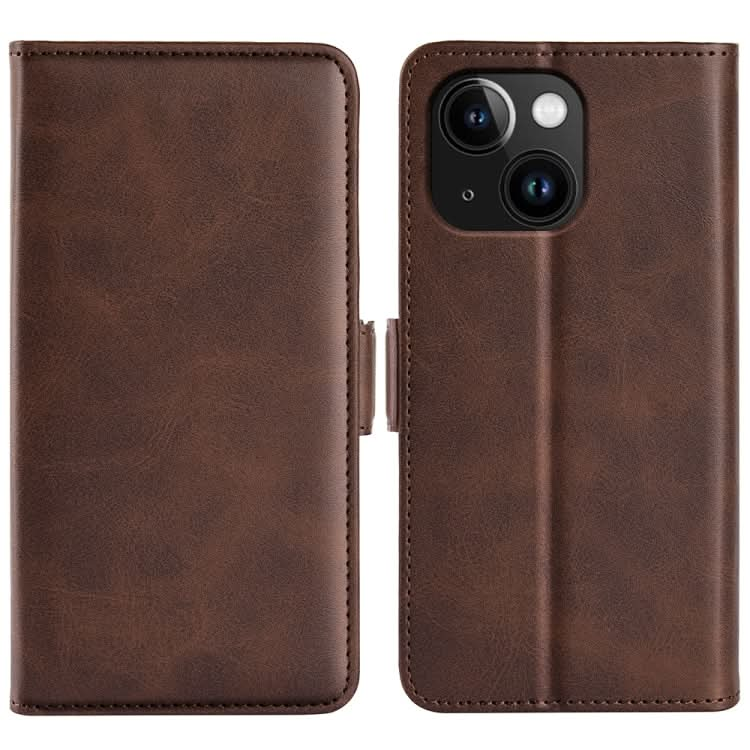 Dual-side Magnetic Buckle Horizontal Flip Leather Phone Case, Series 1