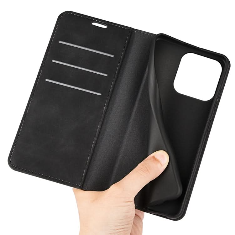 Retro-skin  Magnetic Suction Leather Phone Case, Series 1