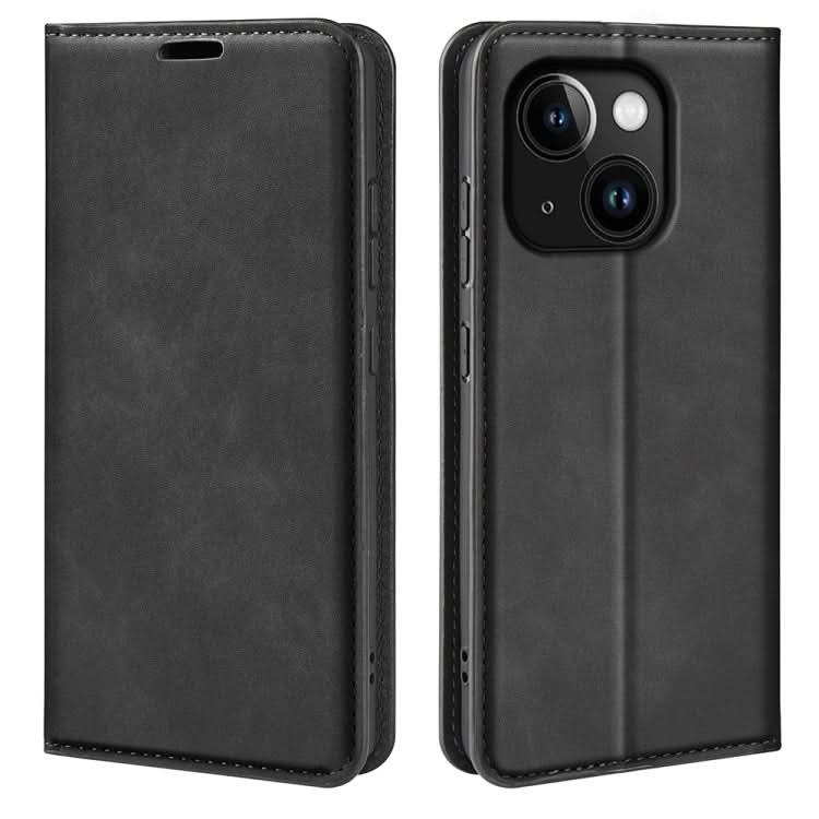 Retro-skin  Magnetic Suction Leather Phone Case, Series 1