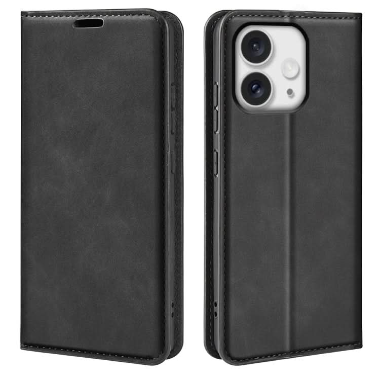 Retro-skin  Magnetic Suction Leather Phone Case, Series 1