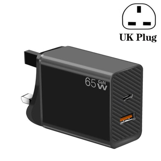 GaN PD48W Type-C PD3.0 + USB3.0 Notebook Adapter £¬UK Plug