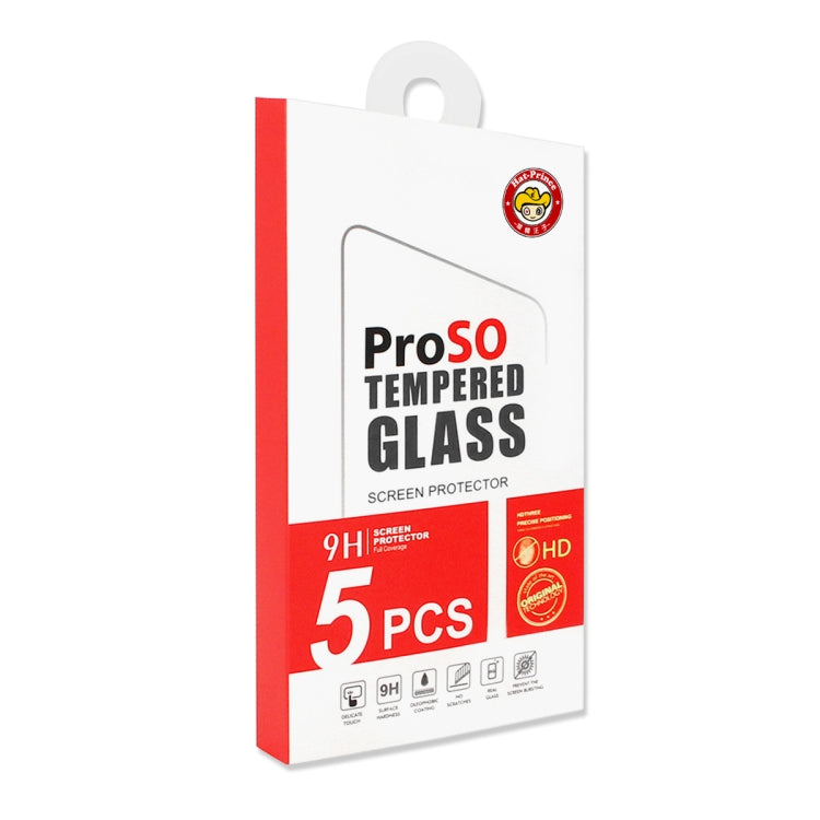 5pcs ENKAY 0.26mm 9H 2.5D High Aluminum-silicon Tempered Glass Film-Reluova