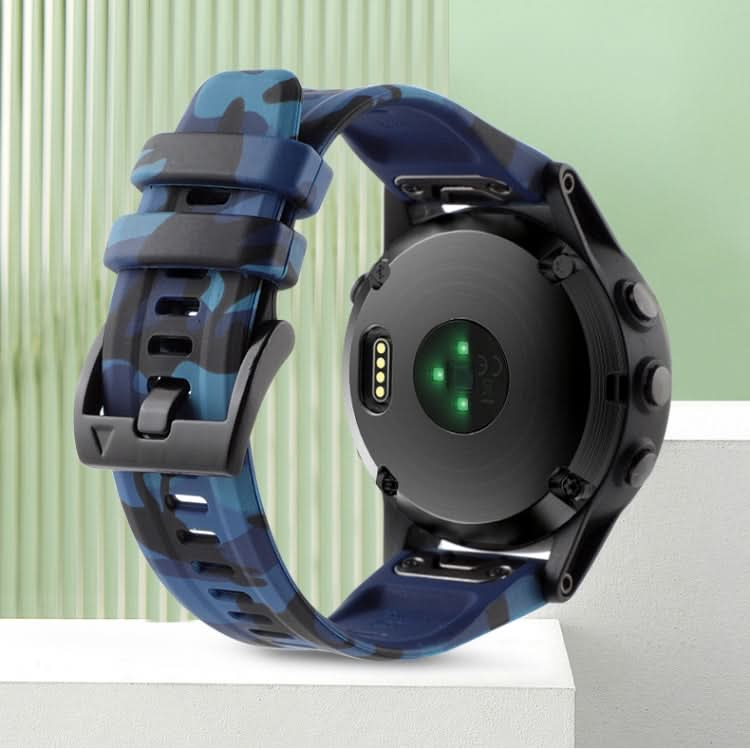 Camouflage 26mm Silicone Watch Band, Series 2