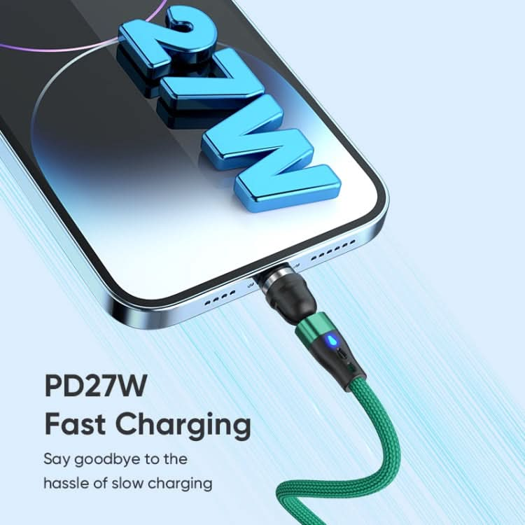 ENKAY PD60W Type-C to Type-C / 8 Pin Magnetic 540 Degrees Rotating Fast Charging Cable