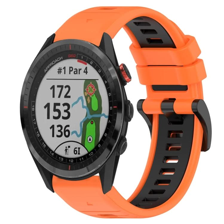 Sports Two-Color 22mm Silicone Watch Band, Series 1