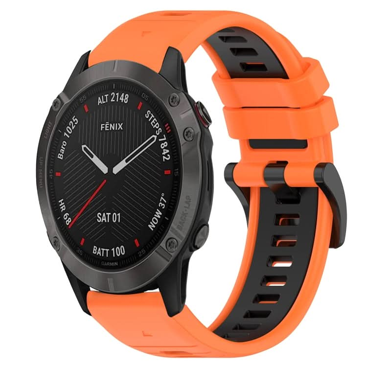 Sports Two-Color 22mm Silicone Watch Band, Series 10