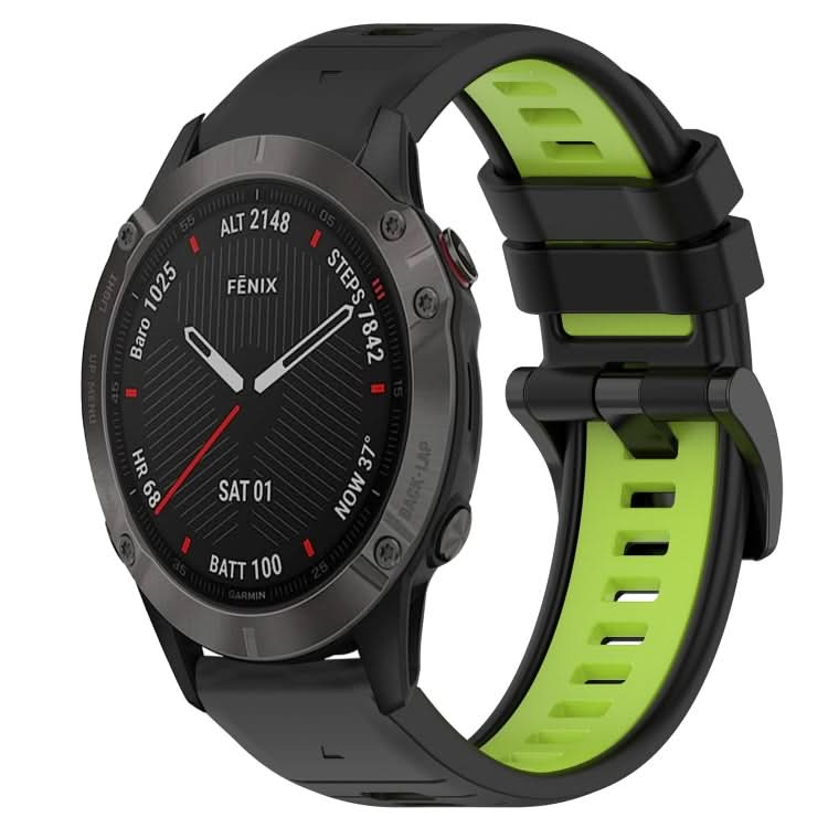 Sports Two-Color 22mm Silicone Watch Band, Series 10