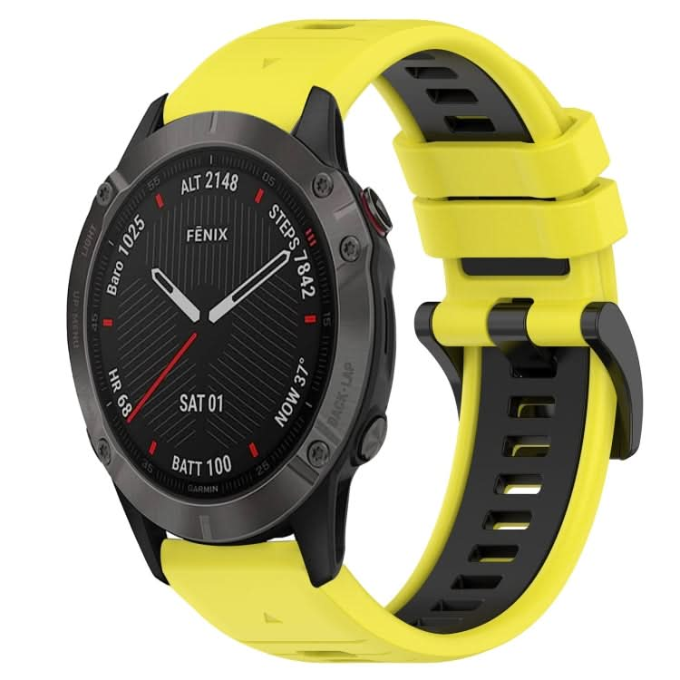 Sports Two-Color 22mm Silicone Watch Band, Series 10