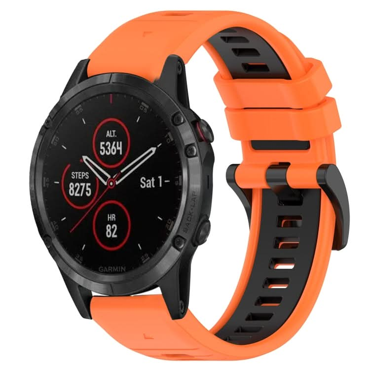 Sports Two-Color 22mm Silicone Watch Band, Series 7