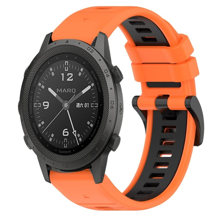 Sports Two-Color 22mm Silicone Watch Band, Series 10