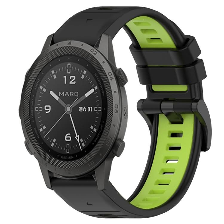 Sports Two-Color 22mm Silicone Watch Band, Series 10