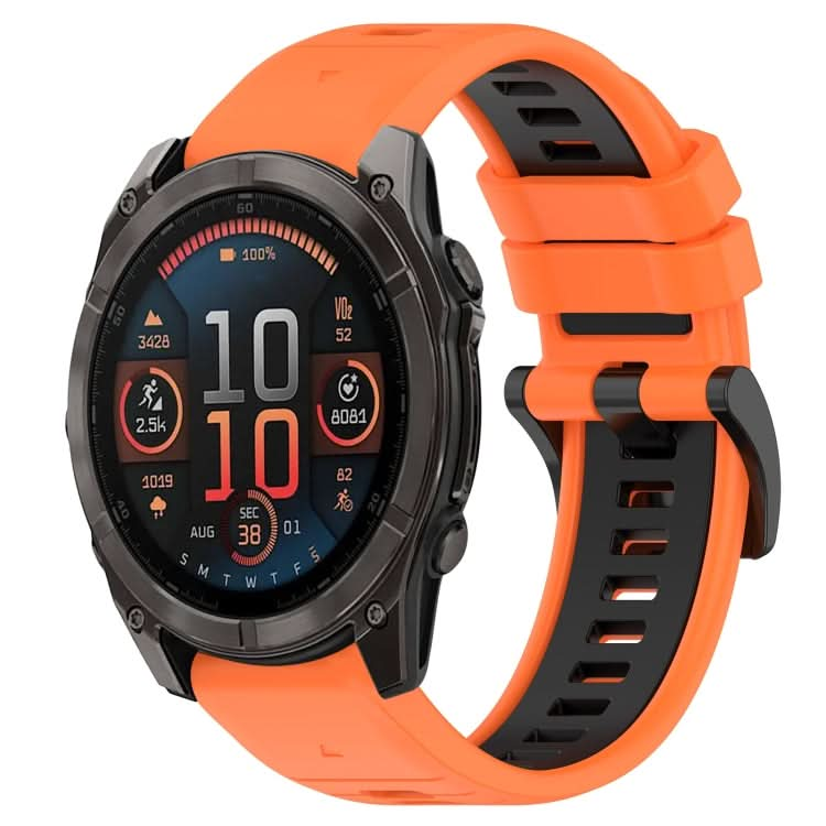 Sports Two-Color 22mm Silicone Watch Band, Series 3